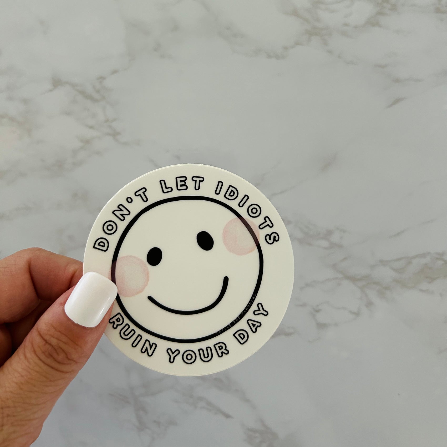 Happy Face Sticker